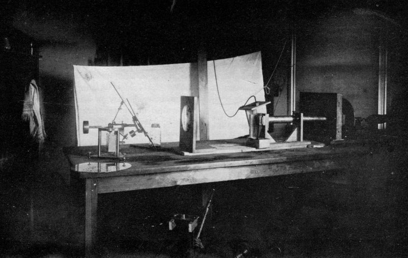 Photographing Sound in 1884.