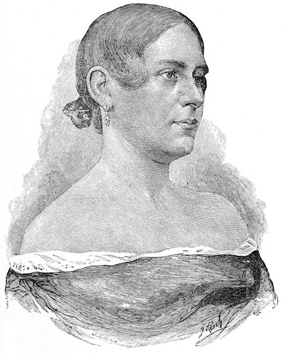 Mrs. John Ericsson, née Amelia Byam. (From an early daguerreotype.)
