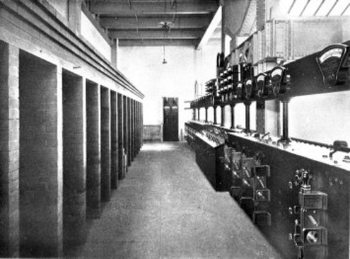 OPERATING GALLERY IN SUB-STATION