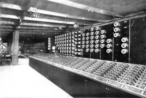 CONTROL AND INSTRUMENT BOARD—MAIN POWER STATION