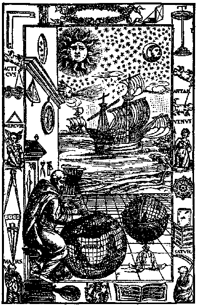 Second Title-page of Mauro Fiorentino’s Sphera Volgare, 1537.