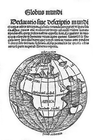 Globus Mundi, 1509.