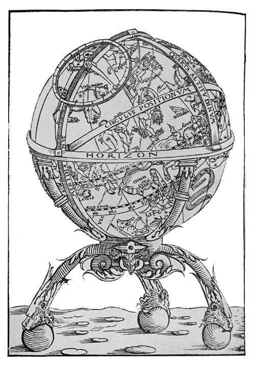 Schöner’s Celestial Globe, 1533 (Probable).