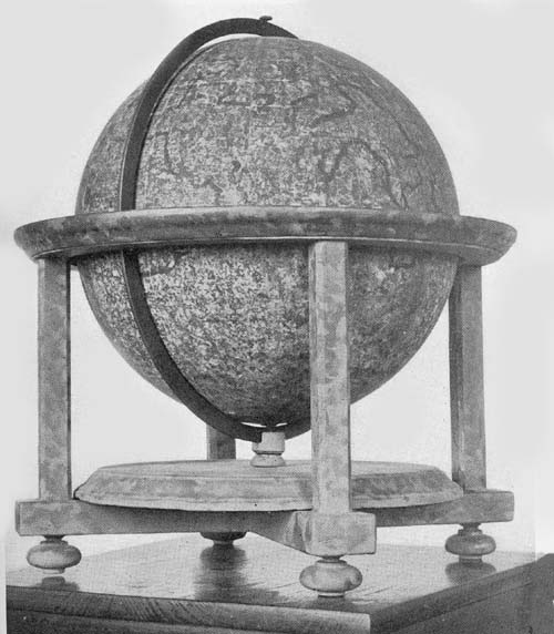 Terrestrial Globe of Gerhard Mercator, 1541.
