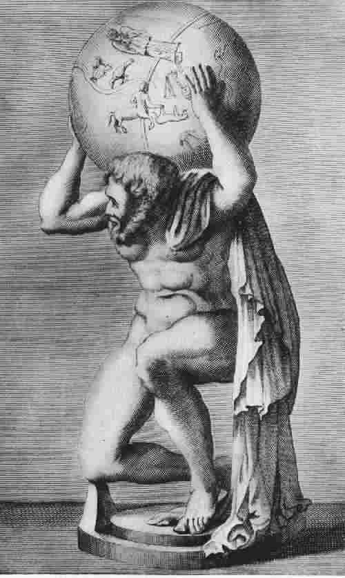 Atlante Farnese, ca. 200 B. C.