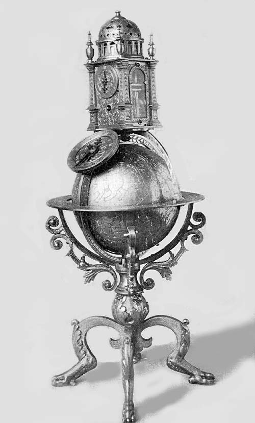 Celestial Globe of B. F., 1600.