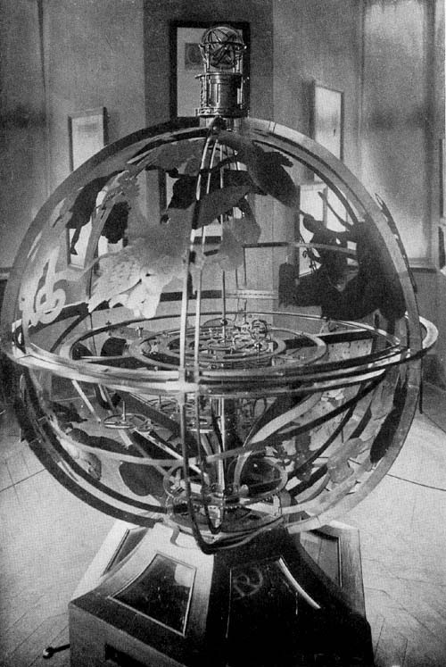 The Gottorp Armillary Sphere, 1657.