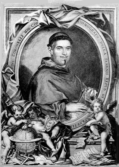 Portrait of P. Vincenzo Coronelli.