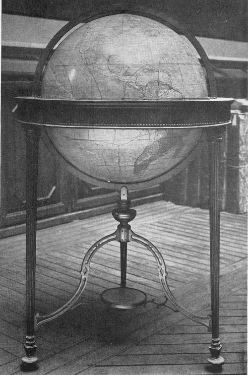 Terrestrial Globe of John Senex, 1793.