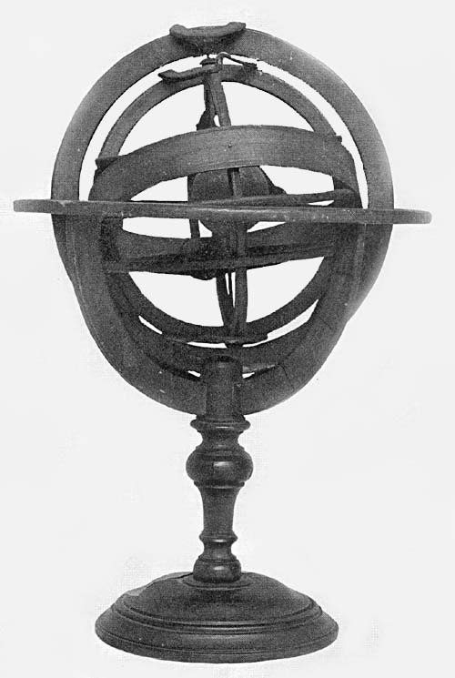 Armillary Sphere of Jean Fortin, 1780.
