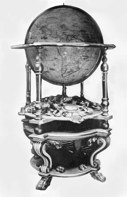 Terrestrial Globe of Willem Jansz. Blaeu, 1622.