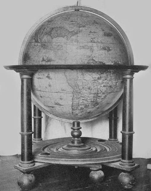 Terrestrial Globe of Willem Jansz. Blaeu, ca. 1640.