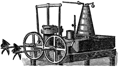 Stevens's Engine, Boiler, Screw-Propeller