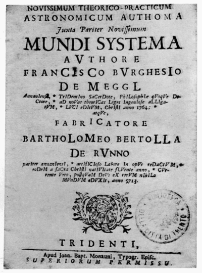 Figure 20.—Title page of Father Borghesi's second book.