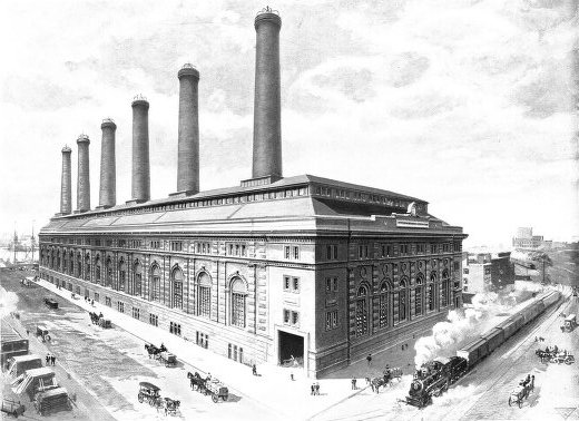 EXTERIOR VIEW OF POWER HOUSE